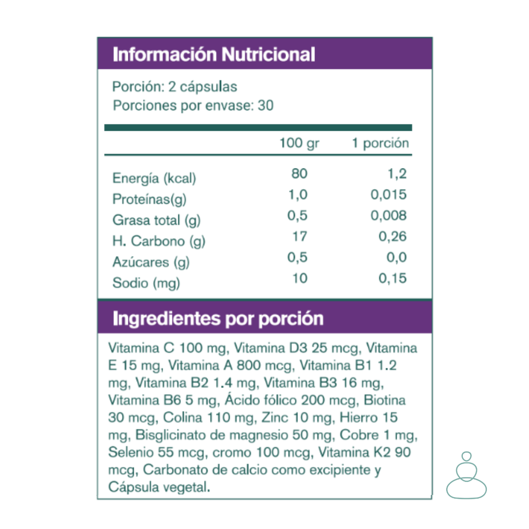 Multivitamínico Integral - Masbien Supplements