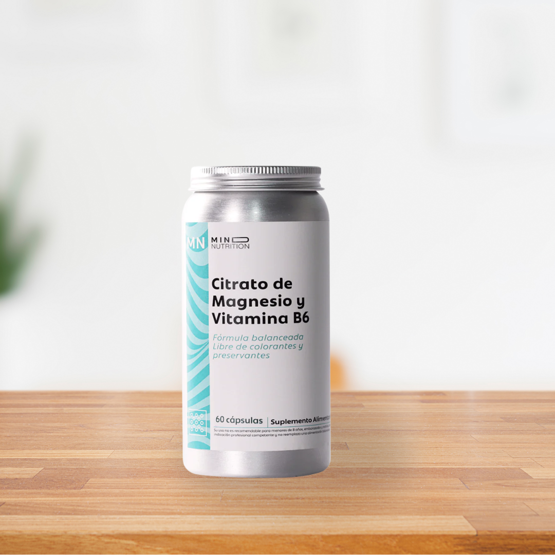 Citrato de Magnesio + Vitamina B6