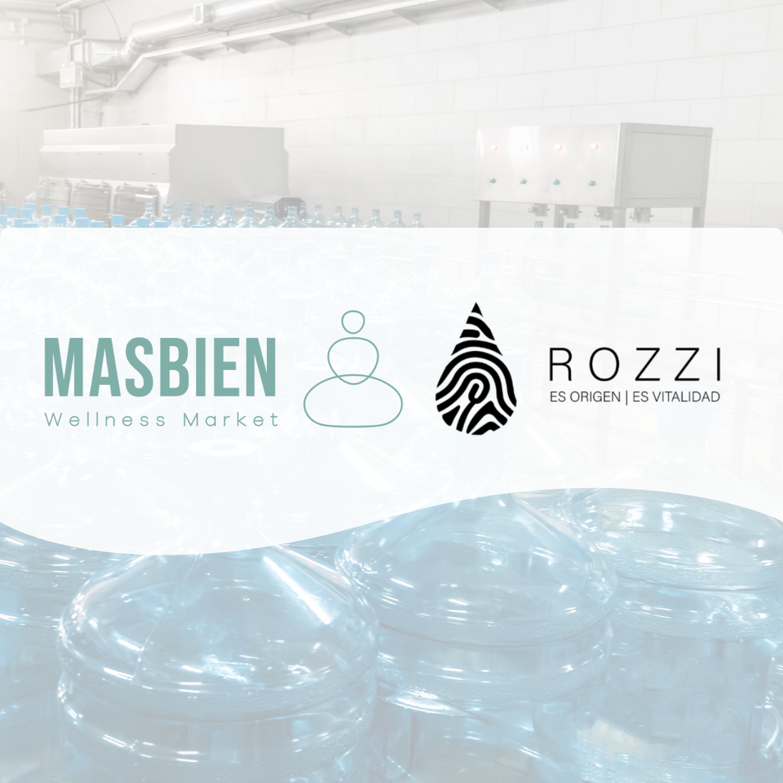 Nueva alianza Masbien + Aguas Rozzi: misma pureza, nueva etapa