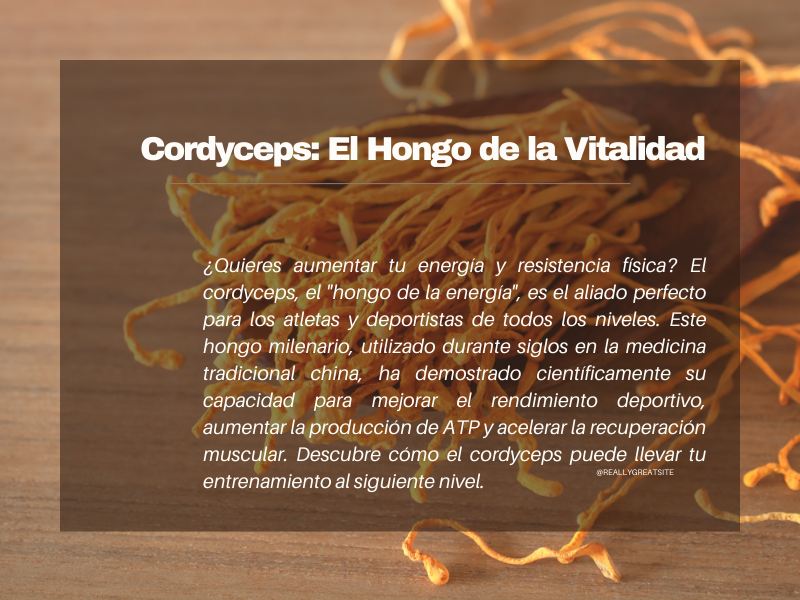 Cordyceps: El Hongo de la Vitalidad