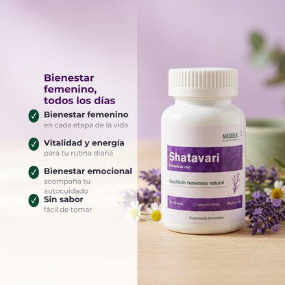 Shatavari y Maca Masbien Beneficios