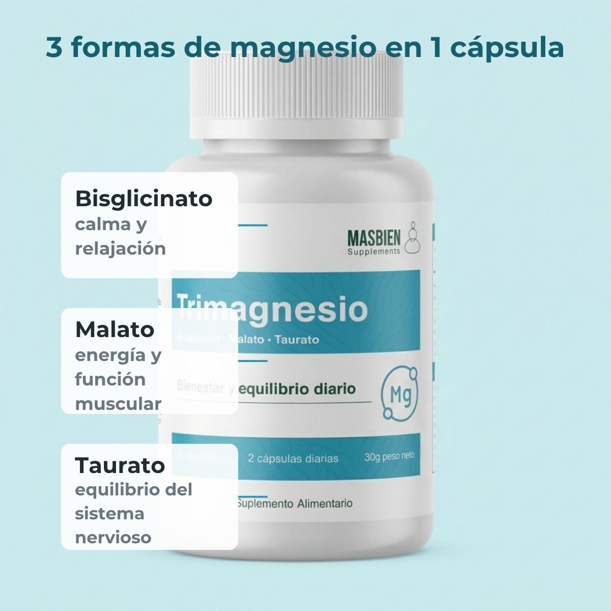 Trimagnesio Masbien Ingredientes