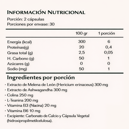 Pack Brain Focus 3 Meses - Wellness Supplements 🏔️