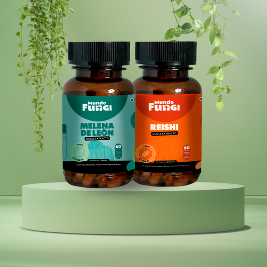 Pack Estrés, Ansiedad y Depresión - Mundo Fungi 🍄
