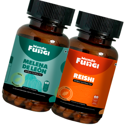 Pack Estrés, Ansiedad y Depresión - Mundo Fungi 🍄