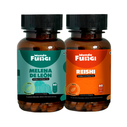 Pack Estrés, Ansiedad y Depresión - Mundo Fungi 🍄
