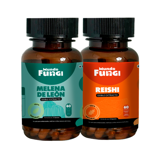 Pack Estrés, Ansiedad y Depresión - Mundo Fungi 🍄