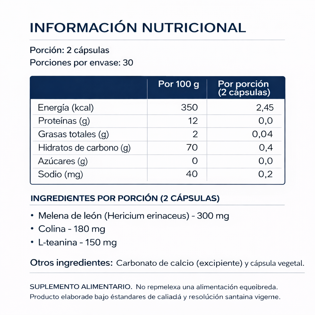 Melena de León - Masbien Supplements