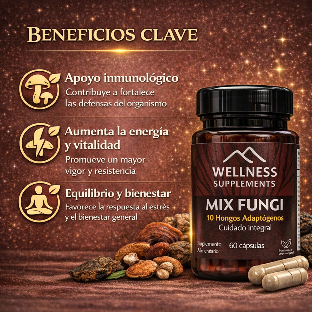 Mix Fungi - Wellness Supplements