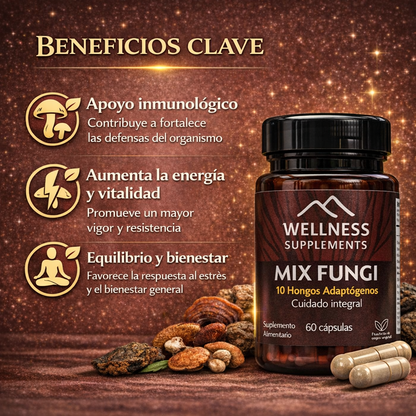 Mix Fungi - Wellness Supplements