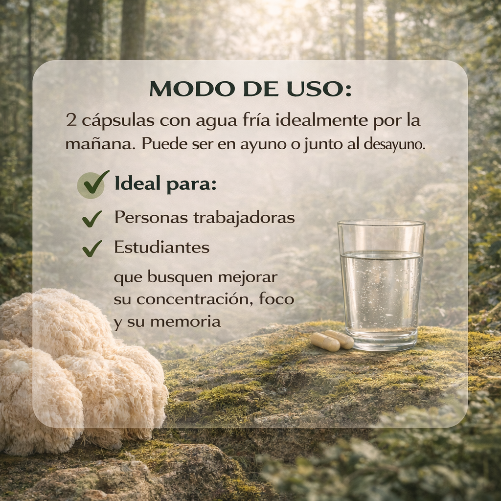 Melena de León - Wellness Supplements