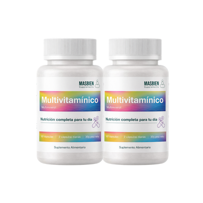Multivitamínico Integral - Masbien Supplements