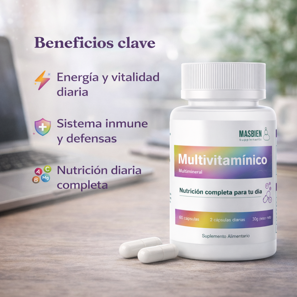 Multivitamínico Integral - Masbien Supplements