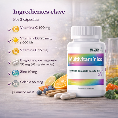 Multivitamínico Integral - Masbien Supplements