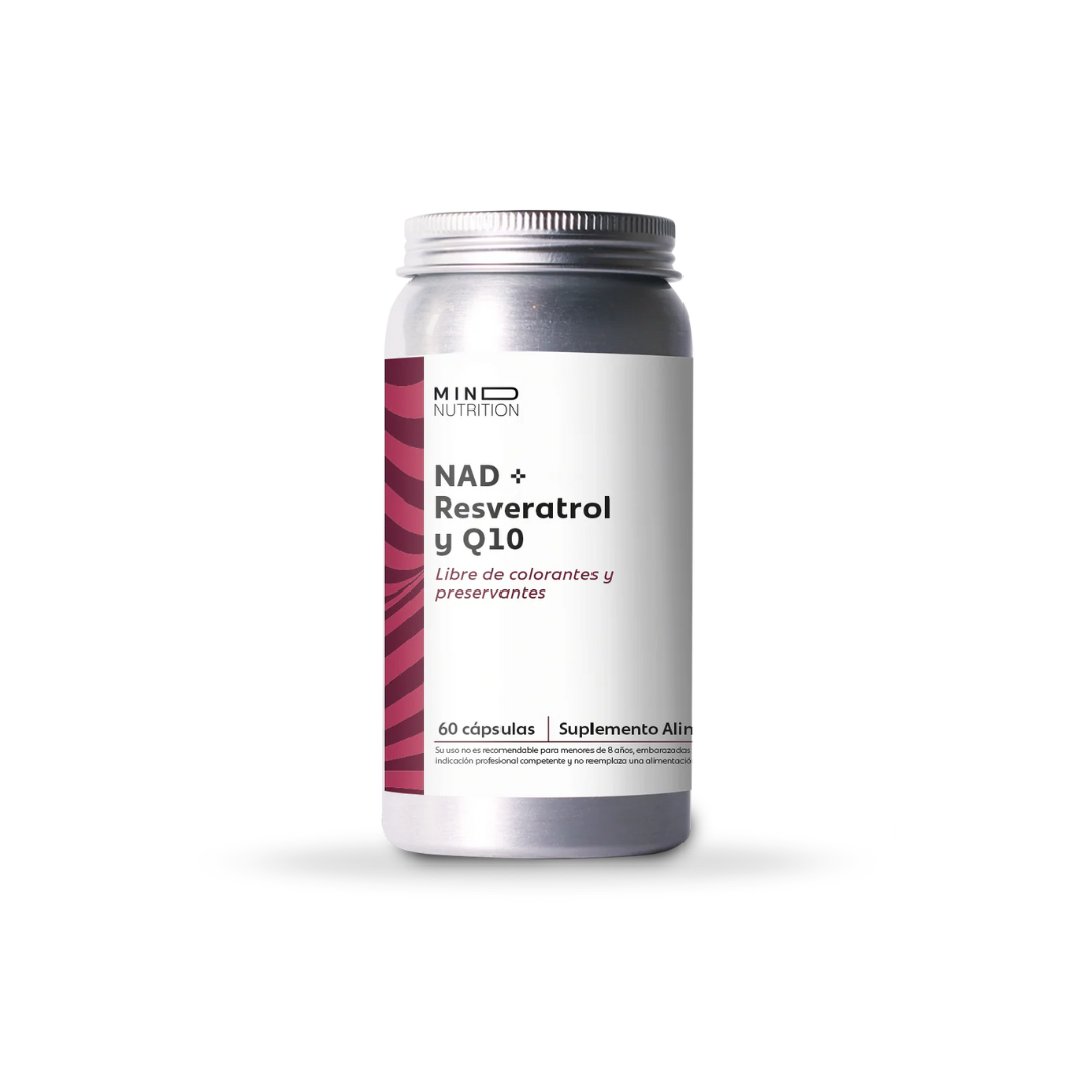 NAD+ Resveratrol y Q10