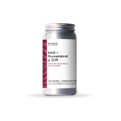 NAD+ Resveratrol y Q10