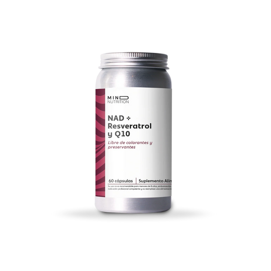 NAD+ Resveratrol y Q10