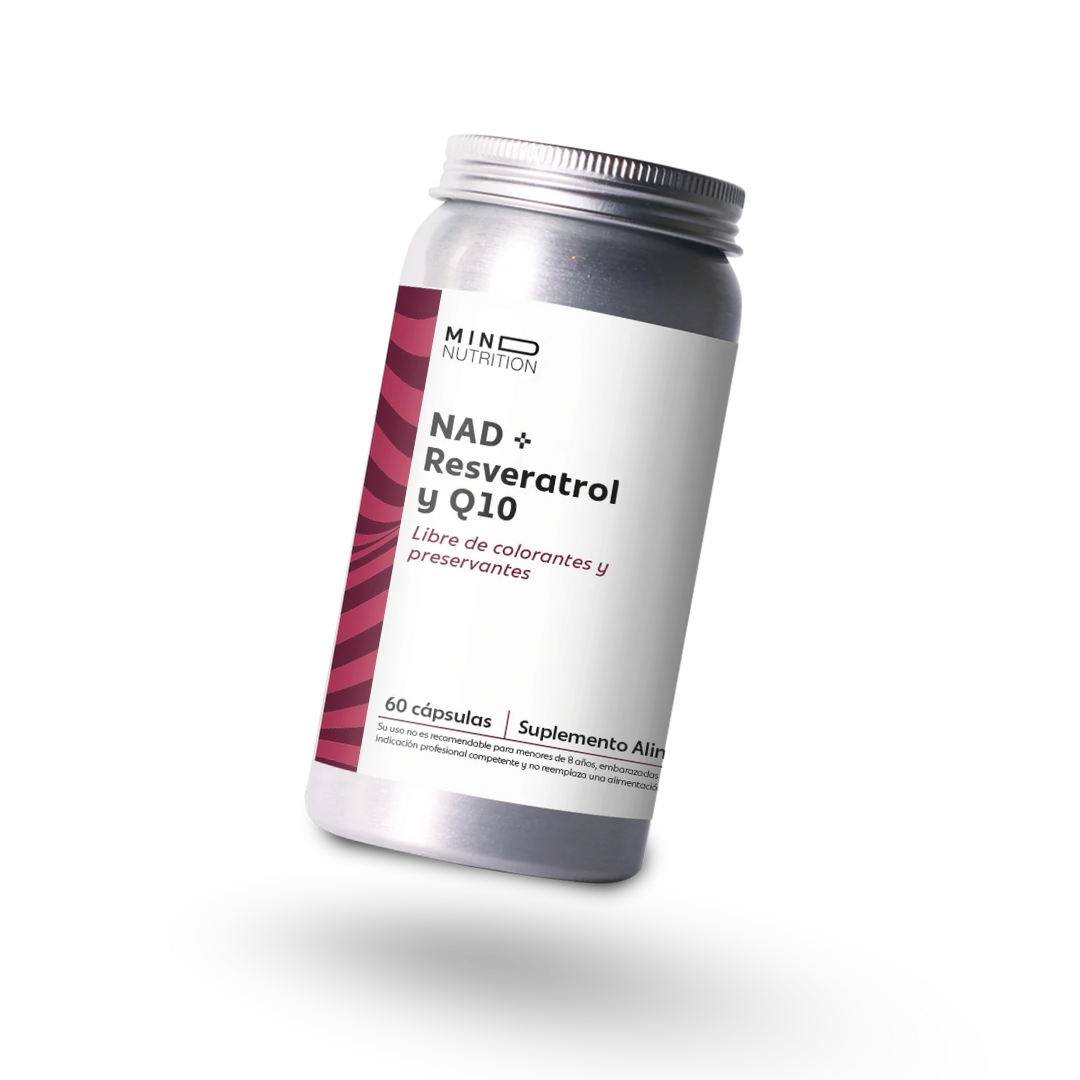 NAD+ Resveratrol y Q10
