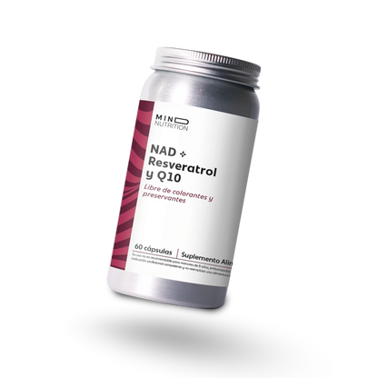 NAD+ Resveratrol y Q10