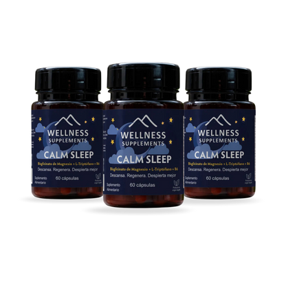 Pack Calm Sleep 3 Meses - Duerme Mejor Tratamiento