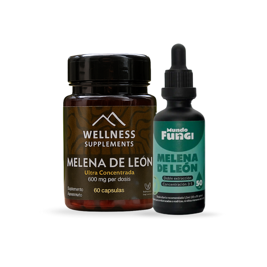 Pack Melena de León – Foco total, memoria activa y claridad mental