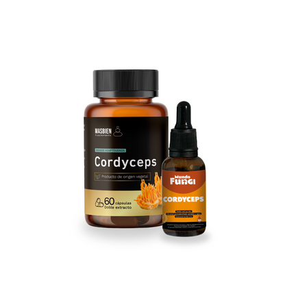 Pack Cordyceps - Cápsulas y Gotas