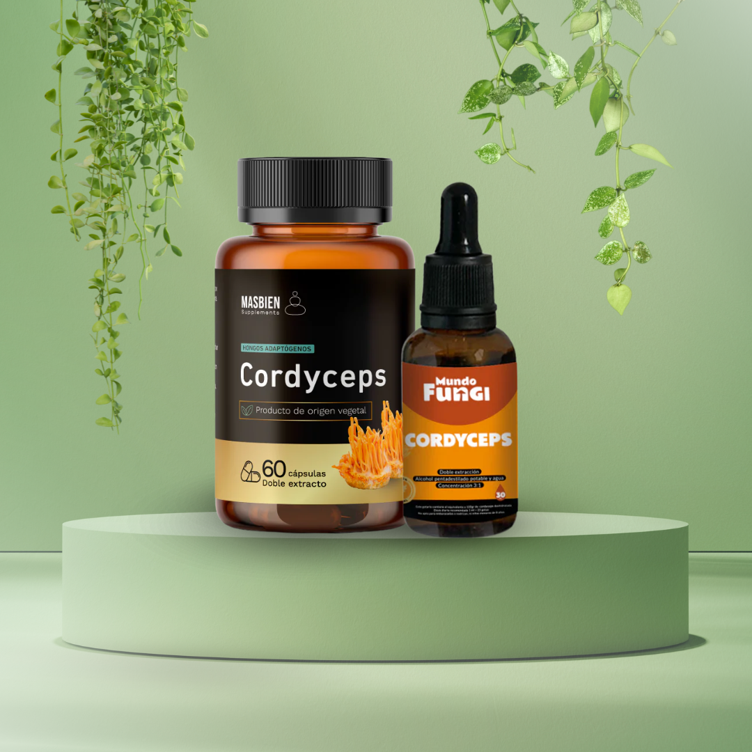 Pack Cordyceps - Cápsulas y Gotas
