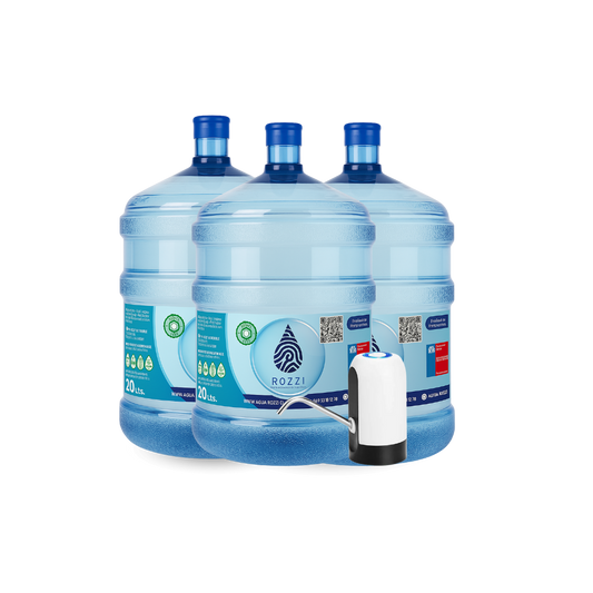 Pack Inicial 💧 Bomba USB + 03 bidones 20L 🤩