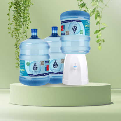 Pack Inicial 💧 Dispensador Básico + 03 bidones  🤩