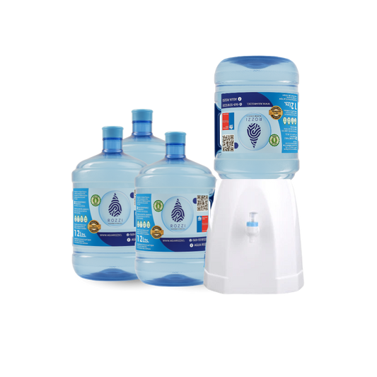 Pack Inicial 💧 Dispensador Básico + 04 bidones 12L 🤩