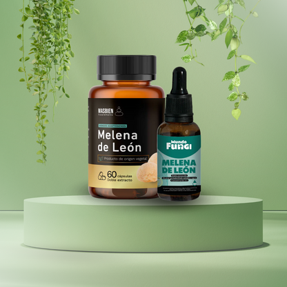 Pack Melena de León - Cápsulas y Gotas