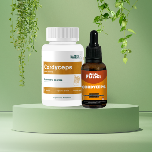 NUEVO Pack Cordyceps - Cápsulas y Gotas