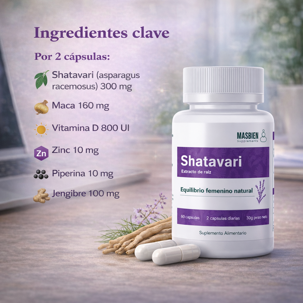 Shatavari - Masbien Supplements