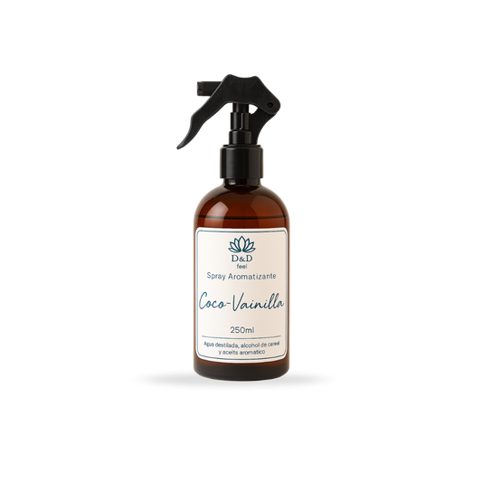 Home Spray Aromatizante 250ml - Coco Vainilla