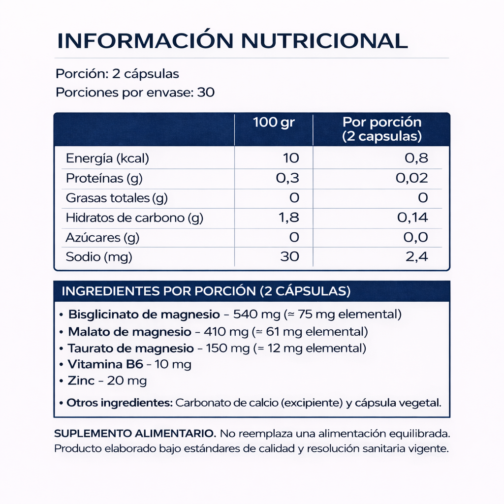 Trimagnesio - Masbien Supplements