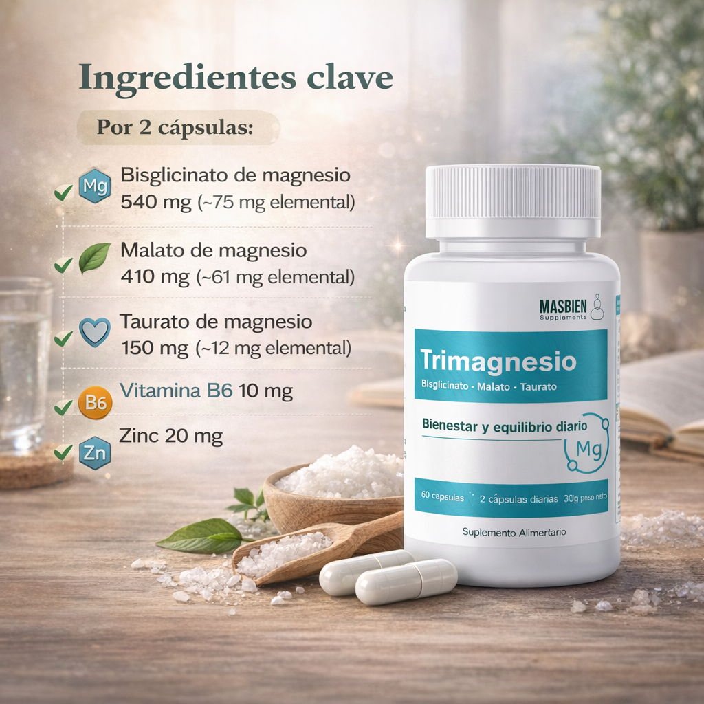 Trimagnesio - Masbien Supplements