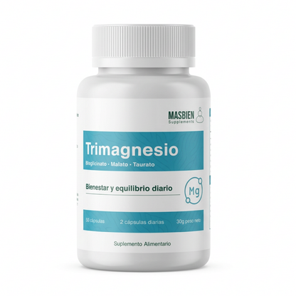 Trimagnesio 90 cápsulas Masbien