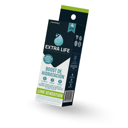 Extra Life Boost de Hidratación – Pack 4 Sachet - La bebida isotónica más potente del mercado 💧⚡