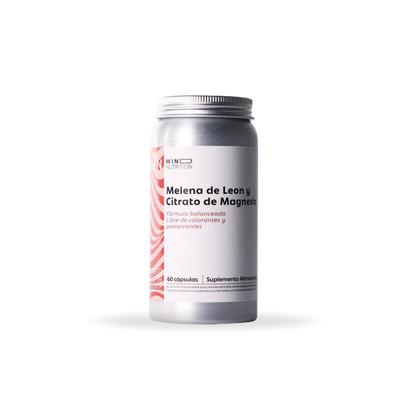 Melena de León + Citrato de Magnesio + Vit B6 - Cápsulas