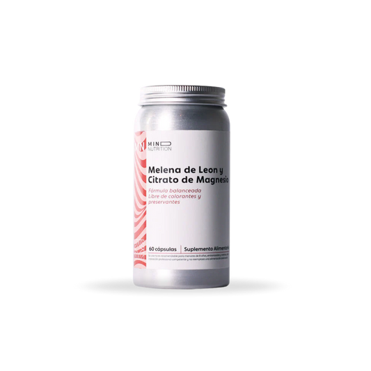 Melena de León + Citrato de Magnesio + Vit B6 - Cápsulas