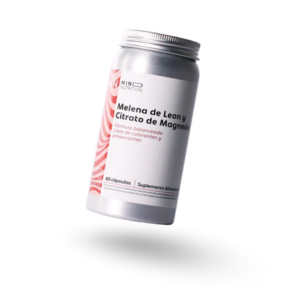 Melena de León + Citrato de Magnesio + Vit B6 - Cápsulas