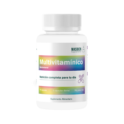 Multivitamínico Integral - Masbien Supplements